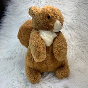 🟣2/$25 Vtg Eden Beatrix Potter Plush Squirrel 11"